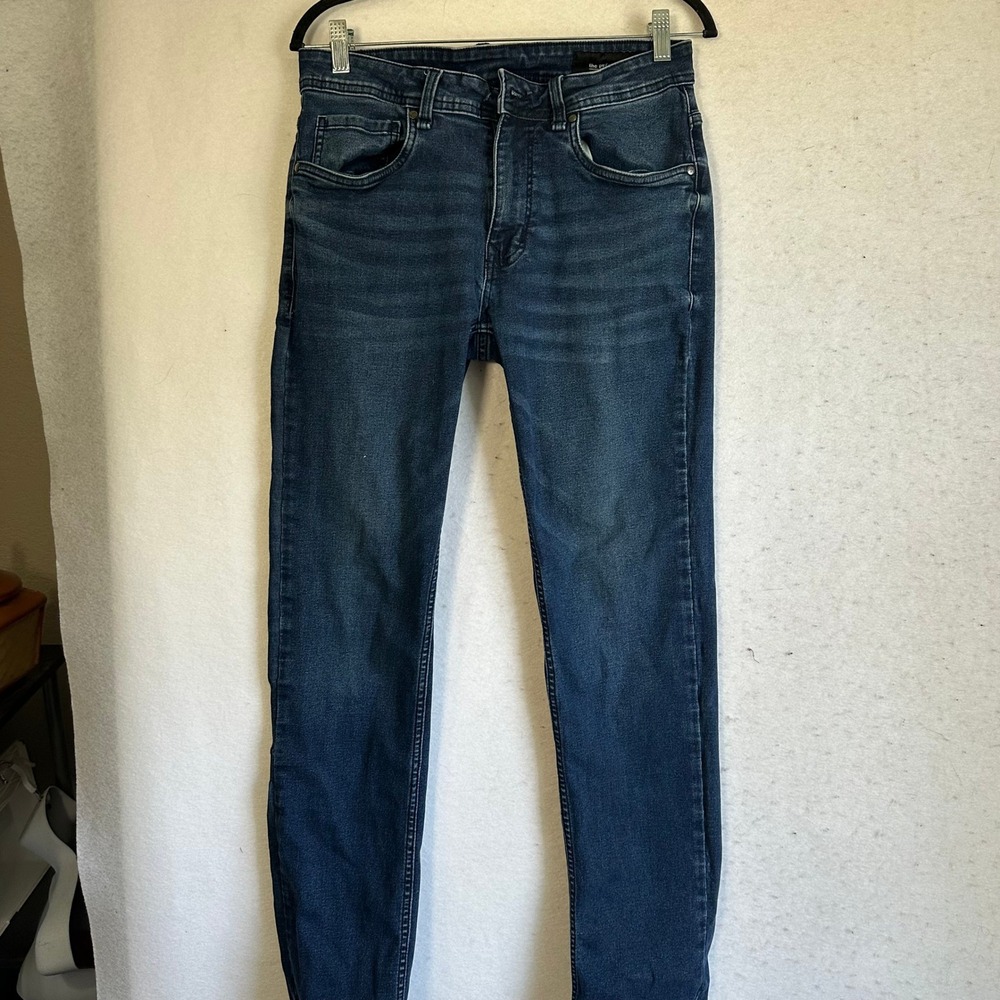 The Perfect Jean NYC Athletic Fit Dark Wash Blue Denim Jeans 30x32 JU9T3NKNT32